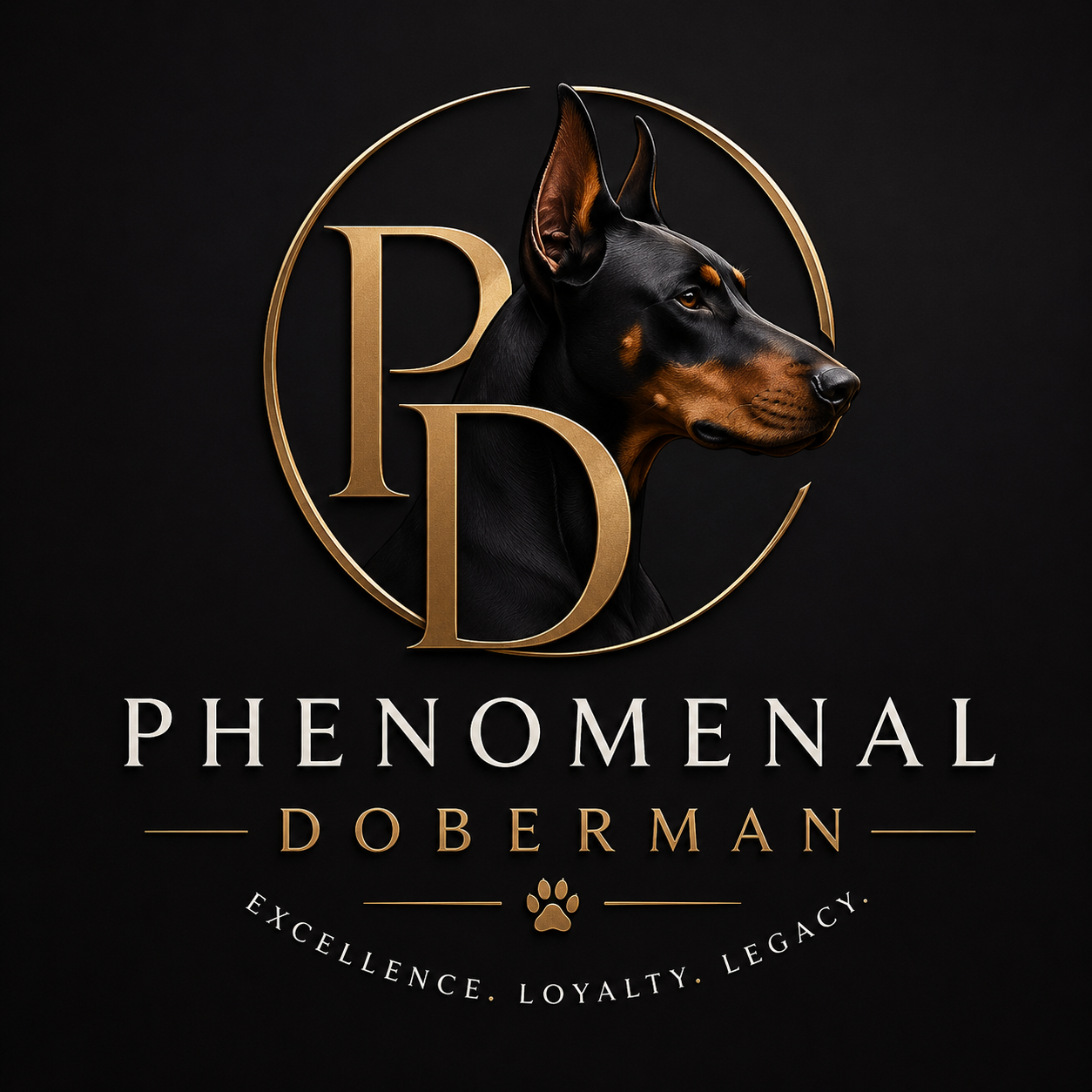Phenomenal Doberman logo